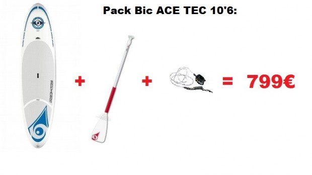 Pack Bic ACE TEC 10'6