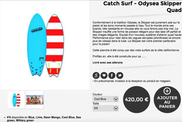 catch surf odysea skipper