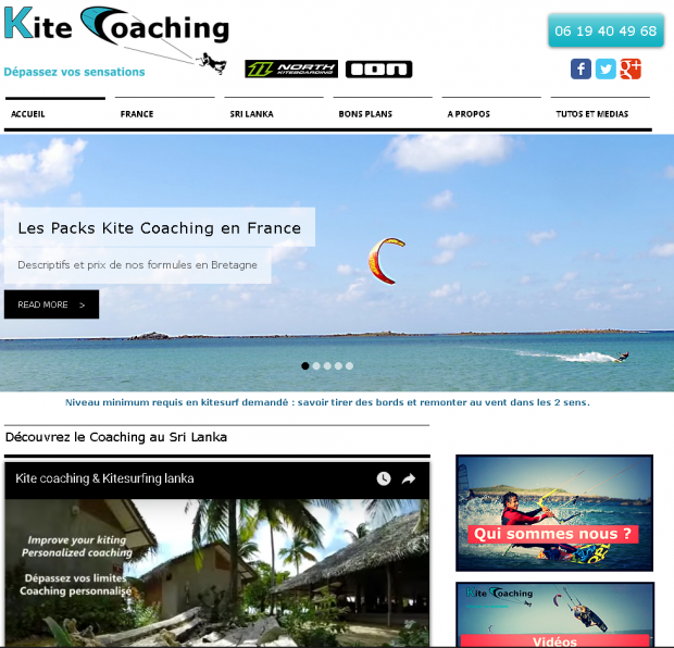 école de kite Kite coaching