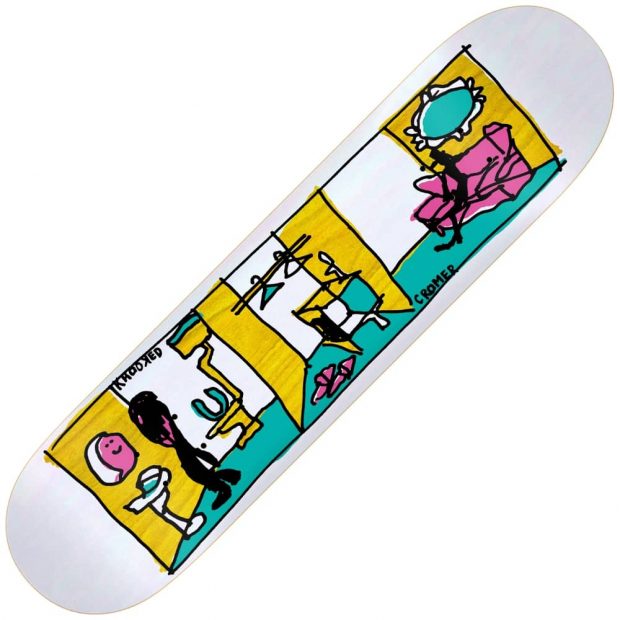 Krooked skateboard la marque du GONZ' !!!