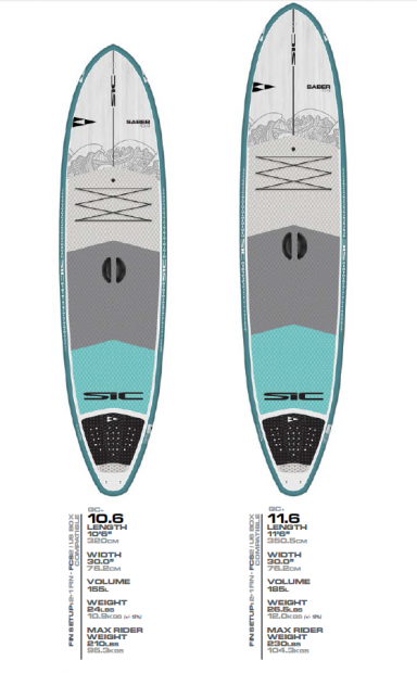 gamme saber sic cruising surf sup