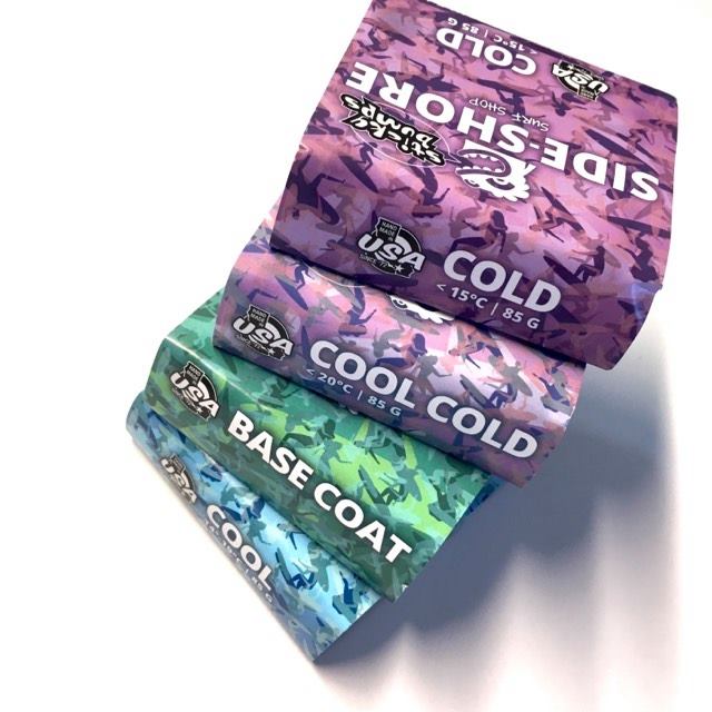 Notre large gamme de wax Sticky Bump Wax SideShore Base Coat En