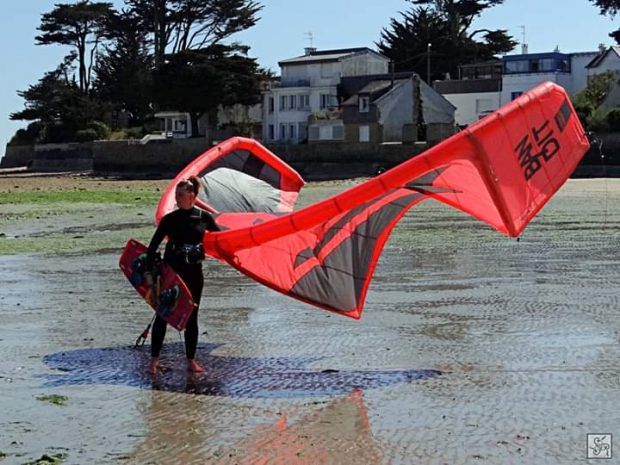 Team Side Shore kite