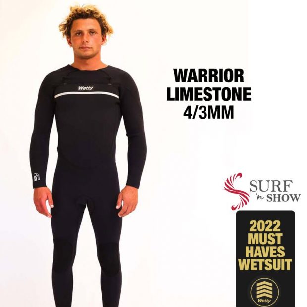 WETTY Warrior Limestoine 4/3mm primé par Noel Salas