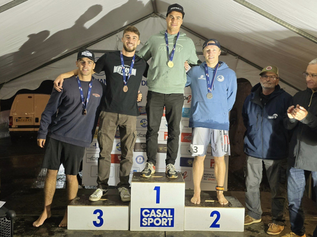 Podium Championnats de France de SUP Sprint